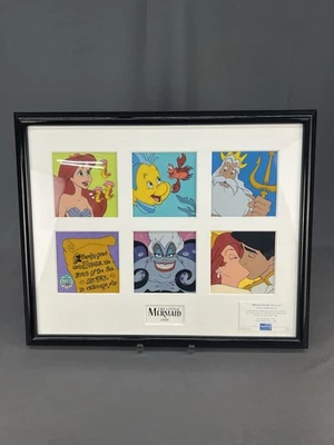 Disney La Sirenita (1989) "Under the Sea Fantasy" LE Sericel con certificado de autenticidad Foto 1 de 4