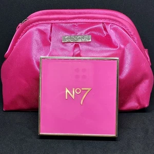 No7 Limited Edition Eyeshadow Palette & Clinique Satin Makeup Pouch Bundle - Picture 1 of 9