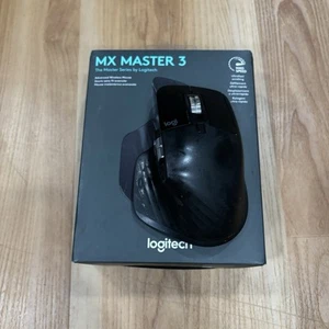 Logitech MX Master 3 Wireless Performance Mouse Graphite w/USB Dongle - Afbeelding 1 van 5