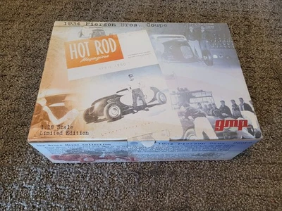 GMP 1/18 Bonneville Salt Flats '34 Pierson Bros Coupe 1/18 scale New Boxed w/COA - Image 1 of 4