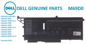 Bateria DELL Latitude 13 7330 5430 5530 7430 7330 7530 5330 Rugged M69D0 - Zdjęcie 1 z 4