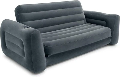 Intex Pull-Out Inflatable Bed SOFA Series 66552EP Firm Queen Sofa - Image 1 of 4