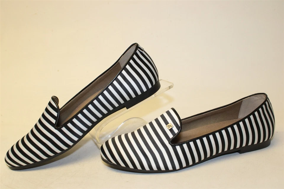 Arcopedico Rayas Mar A Negro Mocasines NUEVO Mujer 9.5 10 41 Textil Zapatos 4484 Foto 1 de 4