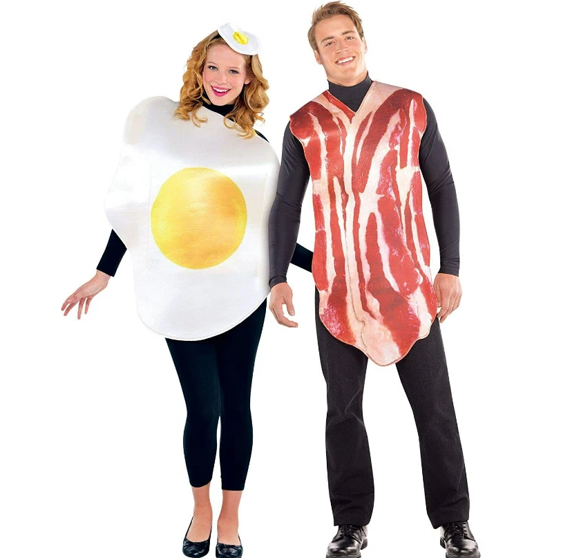 Disfraz de Halloween para parejas adultas Breakfast Buddies Foto 1 de 1