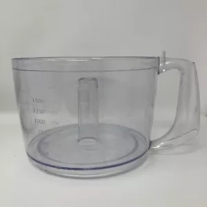 Euro-Pro X Quad Blade EP91W Food Processor Replacement Bowl OEM - Picture 1 of 6