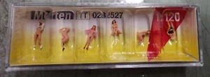 1/120 TT scale Merten FIGURES 0282527 - 6 Nude Female Sunbathers - Picture 1 of 4