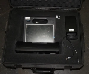 Motion Computing MC-F5Te CFT-003 i5-3317U w/ PELICAN STORM CASE IM2720 , USED . - Afbeelding 1 van 18