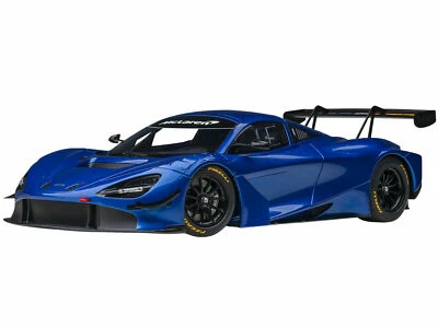 COCHE MODELO MCLAREN 720S GT3 AZUL AZUL METALIZADO 1/18 DE AUTOART 81970 Foto 1 de 4