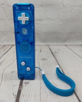 Rock Candy Wii Controller for Nintendo Wii Blue Model PL-8560C - Image 1 of 4