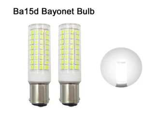 2pcs Ba15d Bayonet Base Led Light Bulb 102LED 7W 110V Ceramics Light White H - Picture 1 of 4