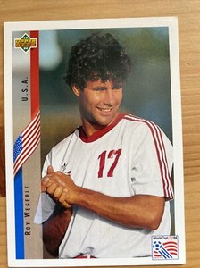 Roy Wegerle United States Upper Deck World Cup USA 94 Trading Card 13 Coventry