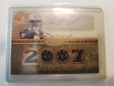 2007 UPPER DECK PREMIER ROOKIE AUTOGRAPH MATERIALS ANTONIO PITTMAN /125