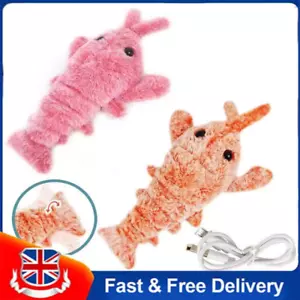 Floppy Lobster Pet Toys Plush Motion Activated Moving Pet Toy - Picture 1 of 19
