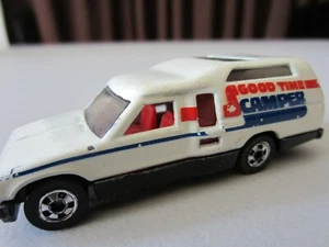 Cámper Hot Wheels 1983 Minitrek Good Time blanca - Imagen 1 de 5
