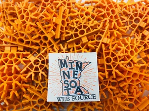 600 Knex orange 5 Positionen Gleisverbinder - Standard K'nex Teile - Bild 1 von 2