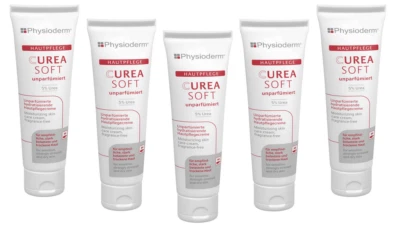 Physioderm - Cura Soft 100 ml Hautpflegecreme - 5er Pack