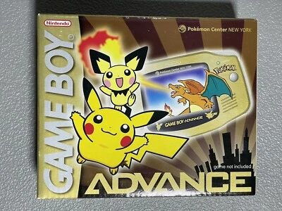 Game Boy Advance Pokémon Center NUEVA YORK LE Gold - ¡¡NUEVO/SELLADO DE FÁBRICA!!! Foto 1 de 4