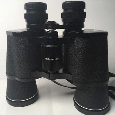 TASCO Binoculars Wide Angle Zoom 7x50mm with strap/lens protectors - Image 1 of 4