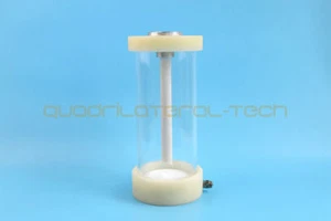 Small Fluidized powder hopper cup (1L) for Electrostatic powder coating machine - Picture 1 of 5
