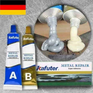 2 Stk Kafuter industrielle Hitzebeständigkeit Kaltschweißmetallreparaturpaste DE - Picture 1 of 12