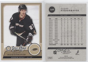 2008-09 O-Pee-Chee Scott Niedermayer #169 HOF