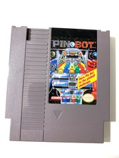 Pin Bot ORIGINAL NINTENDO NES GAME Tested + WORKING & Authentic!