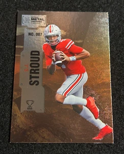 2022 Skybox Metal Universe Champions - C.J. Stroud #007 (RC) - Picture 1 of 2