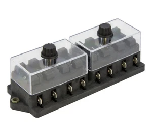 8 Way Blade Fuse Box 12v RACE RALLY KIT CAR - Picture 1 of 2