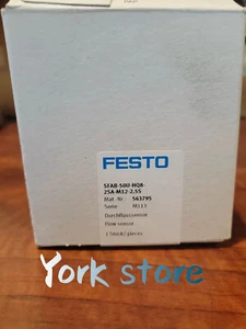 NEW FESTO SFAB-10U-HQ6-2SV-M12-SE002 Flowmeter Fast shipping#DHL or FedEx - Picture 1 of 3