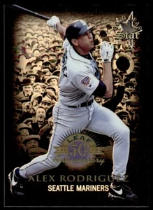 1998 DONRUSS COLLECTION PRIZED LEAF RETRO Alex Rodriguez Seattle Mariners #165 - Picture 1 of 2
