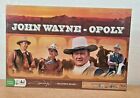 NOS John Wayne-opoly Collector's Edition Set Pewter Pieces Board Game Sealed