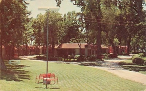 Shady Bend Motel Grand Island Nebraska postcard PC 2.7 - Picture 1 of 2