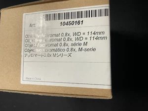 Leica 10450161 Objective achromat 0.8x, WD = 114 mm, in original box, for M seri - Picture 1 of 5