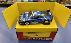 SCX MATCHBOX 83480.20 Ferrari F-40 Pilot Le Mans 1995 #34 Ferte Palau Slot Car - Picture 1 of 5