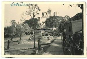Orig. Foto orthodoxe Kirche in zerstörtes KRAZIAI Litauen 1941 - Bild 1 von 1