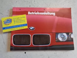 LIBRETTO USO E MANUTENZIONE BMW E36 - SERIE 3 - EDIZIONE 90 - IN TEDESCO - Foto 1 di 2