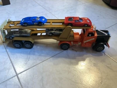 Bisarca polistil 1/24  politoys  policar mebetoys CAR TRANSPORTER p48 matra 1:32 - Immagine 1 di 4