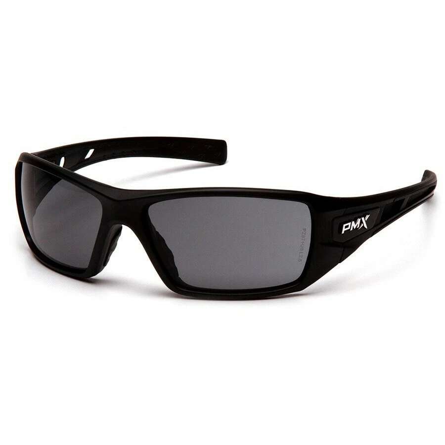 Pyramex Velar Safety Glasses Black Frames Gray Lens Color ANSI Z87 SB10420D