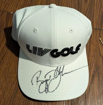 Bryson DeChambeau Signed LIV Golf Hat Cap Autographed JSA COA Golf PGA - Image 1 of 2