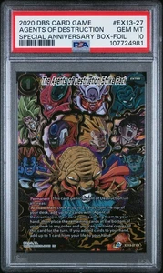 The Agents of Destruction Strike Back Special Anniversary Dragon Ball PSA 10 - Picture 1 of 2
