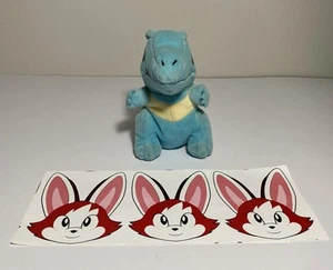 Totodile Vintage Plush Hasbro 2000 4.5 inches - Picture 1 of 7