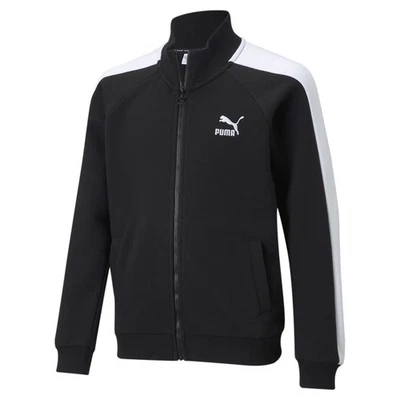 Chaqueta de Pista PUMA Classics T7 Jóvenes Niñas Negra Informal Ropa Exterior Deportiva 530210 Foto 1 de 2