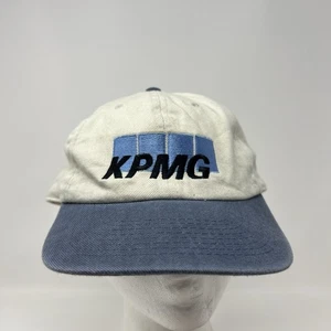 Baseballmütze Kappe KPMG Baumwolle Strapback verstellbar Papa Mütze Buchhaltung Finanzen NYC - Bild 1 von 6