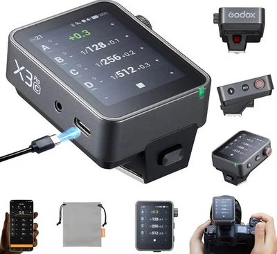 GODOX X3Pro C X3Pro-C TTL Disparador de Flash Inalámbrico para Canon, Flash Inalámbrico 2.4G Foto 1 de 4