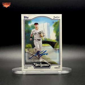 2025 Topps x Bob Ross Anthony Volpe Titanium White Auto /35 – Yankees SSP - Picture 1 of 2