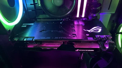 ASUS GeForce ROG STRIX GTX1080TI 11G GAMING, 11GB GDDR5X Excellent Condition - Image 1 of 4