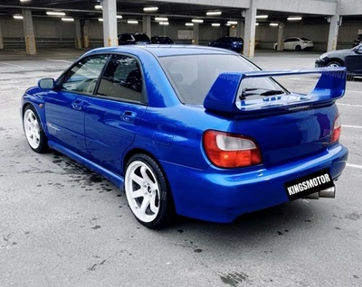 Subaru Impreza WRX STI 2002 - 2007 Rally Blue Rear Spoiler - Global Shipping Foto 1 de 2