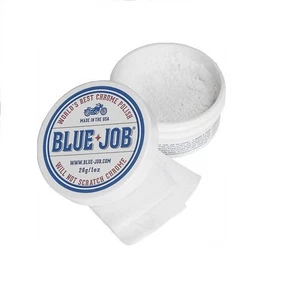 Blue Job Chrome Polish Removes Motorcycle Exhaust Blues, Now BIGGER 28g Pot - Picture 1 of 7
