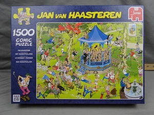 Jan van Haasteren The Bandstand Comic Puzzle 1500 Piece Complete Jumbo - Picture 1 of 4