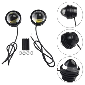 New Replacement Fog Light Daytime Light Waterproof LED Projector 1 Pair - Picture 1 of 12